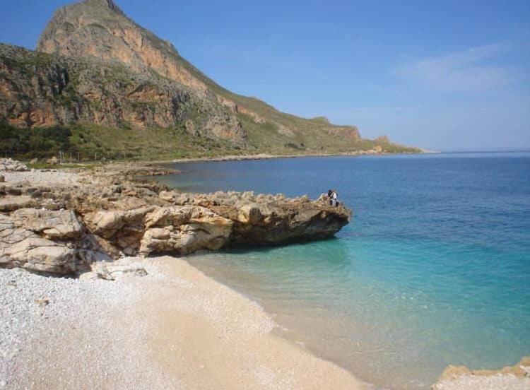 Appartamento I Tramonti Di Cofano Castelluzzo Kültér fotó