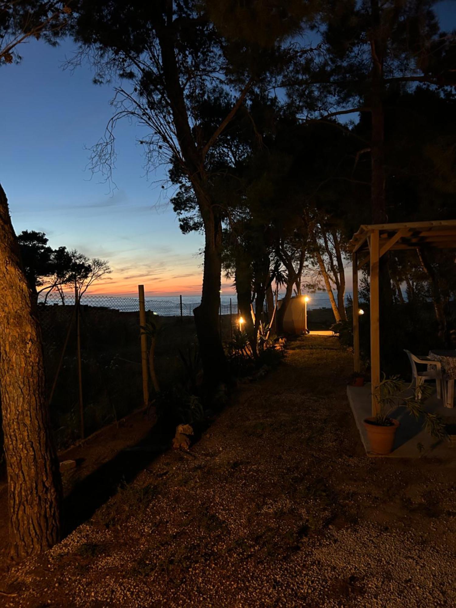 Appartamento I Tramonti Di Cofano Castelluzzo Kültér fotó